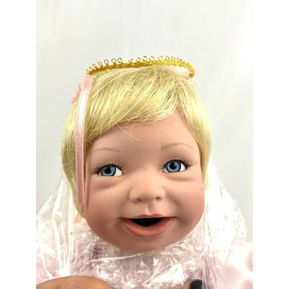 VTG Ashton Drake I Wish You Love Porcelain Baby Doll First Issue - Picture 15 of 16